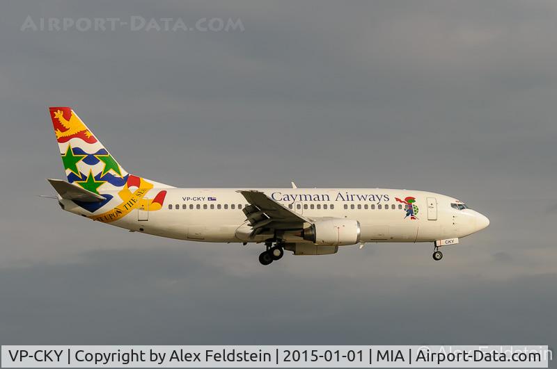 VP-CKY, 1992 Boeing 737-3Q8 C/N 26282, Miami