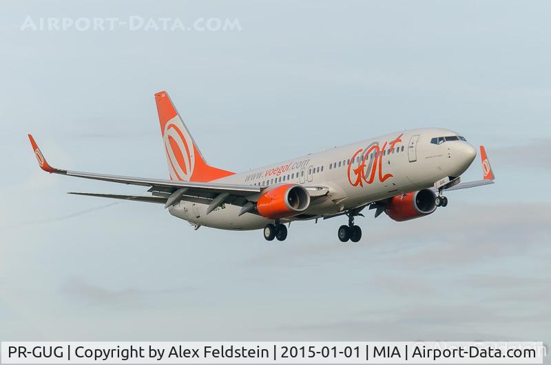 PR-GUG, 2011 Boeing 737-8HX C/N 35842, Miami