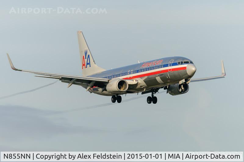 N855NN, 2010 Boeing 737-823 C/N 40582, Miami