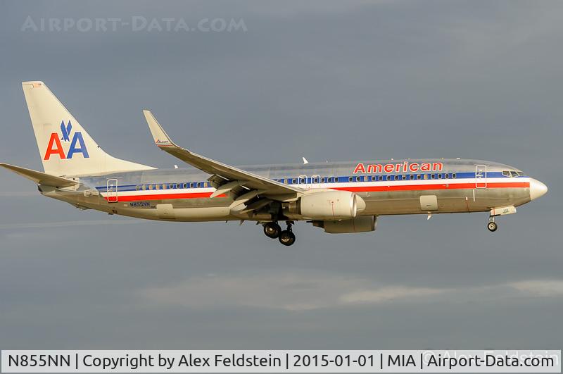 N855NN, 2010 Boeing 737-823 C/N 40582, Miami