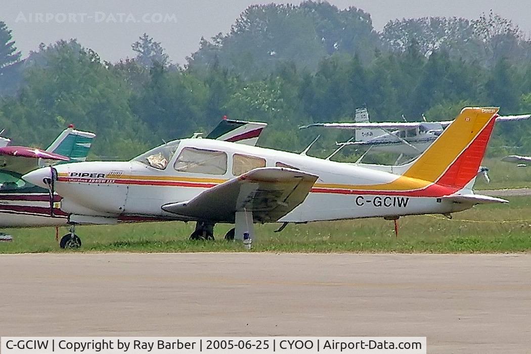 C-GCIW, 1977 Piper PA-28R-201T Cherokee Arrow III C/N 28R-7703366, Piper PA-28-R201T Turbo Arrow III [28R-7703366] Oshawa~C 25/06/2005