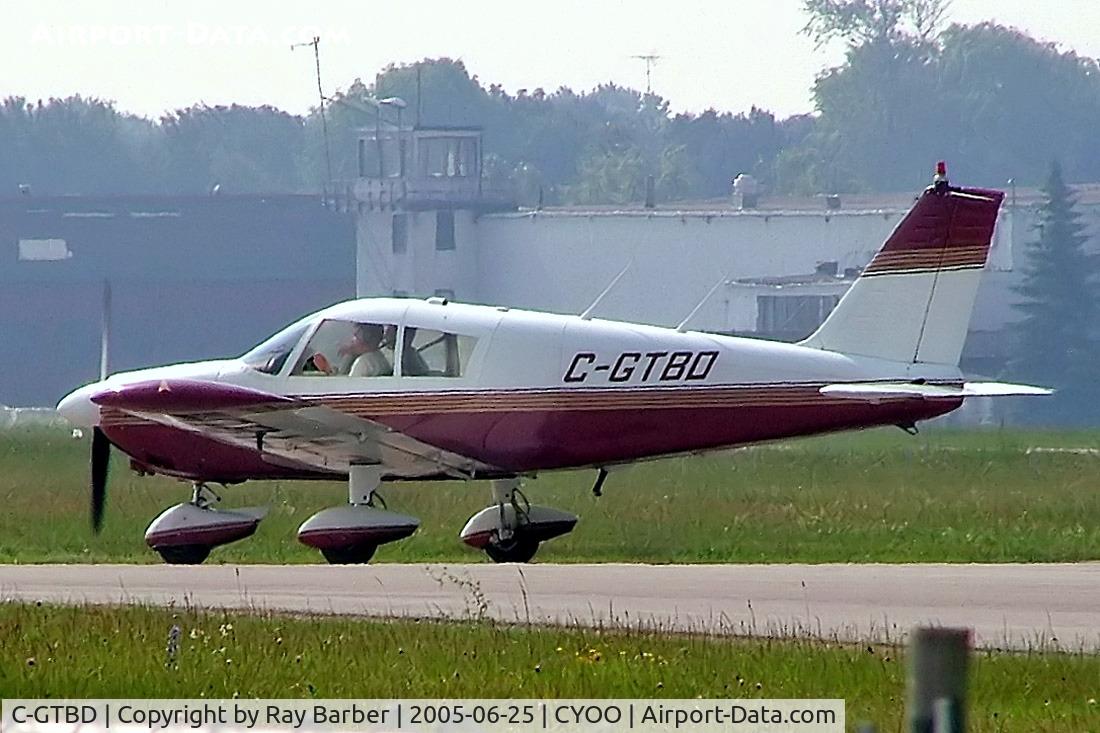 C-GTBD, 1967 Piper PA-28-180 Cherokee C/N 28-4098, Piper PA-28-180 Cherokee C [28-4098] Oshawa~C 25/06/2005