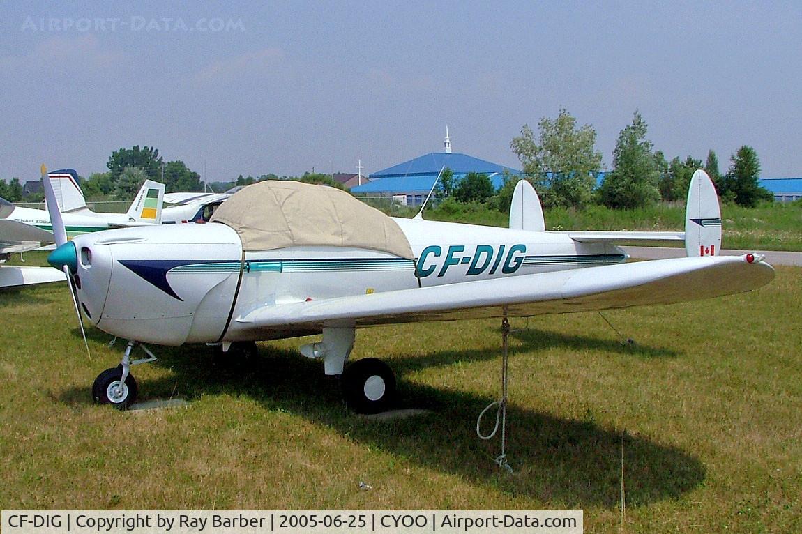 CF-DIG, 1947 Erco 415D Ercoupe C/N 2864, Erco 415C Ercoupe [2864] Oshawa~C 25/06/2005