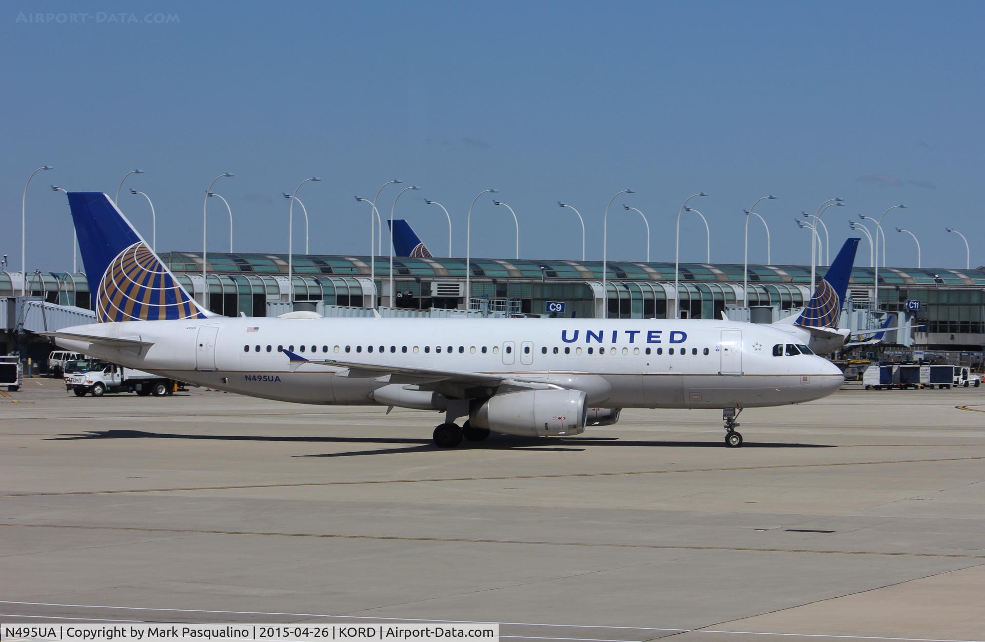 N495UA, 2002 Airbus A320-232 C/N 1842, Airbus A320