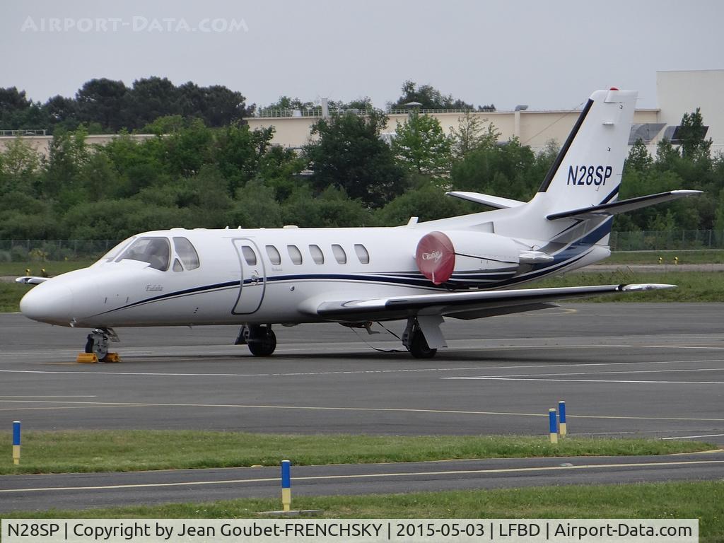 N28SP, Cessna 550 Citation Bravo C/N 550-1125, Echo Aviation Inc