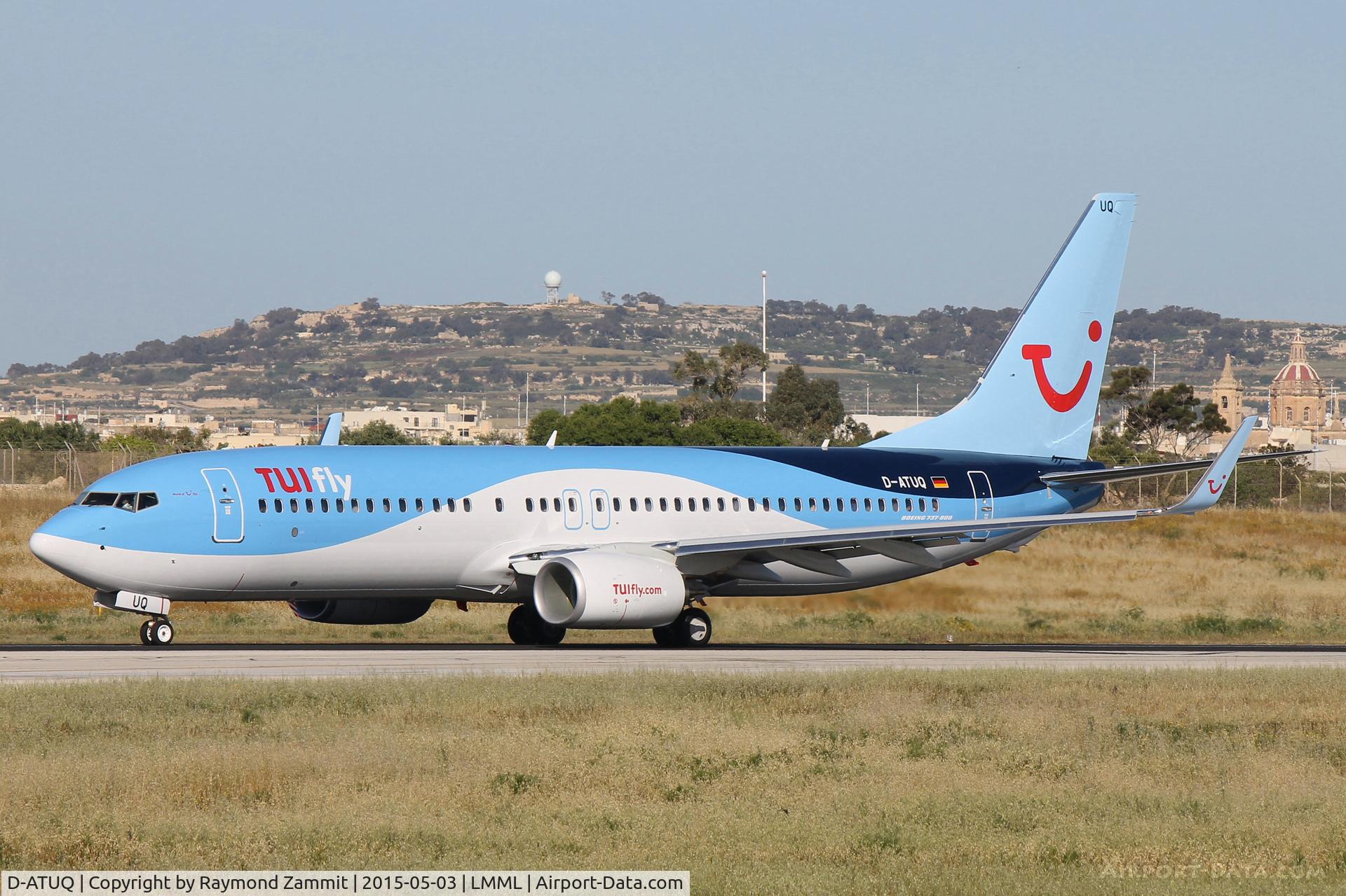 D-ATUQ, 2015 Boeing 737-8K5 C/N 41663, B737-800 D-ATUQ Tuifly
