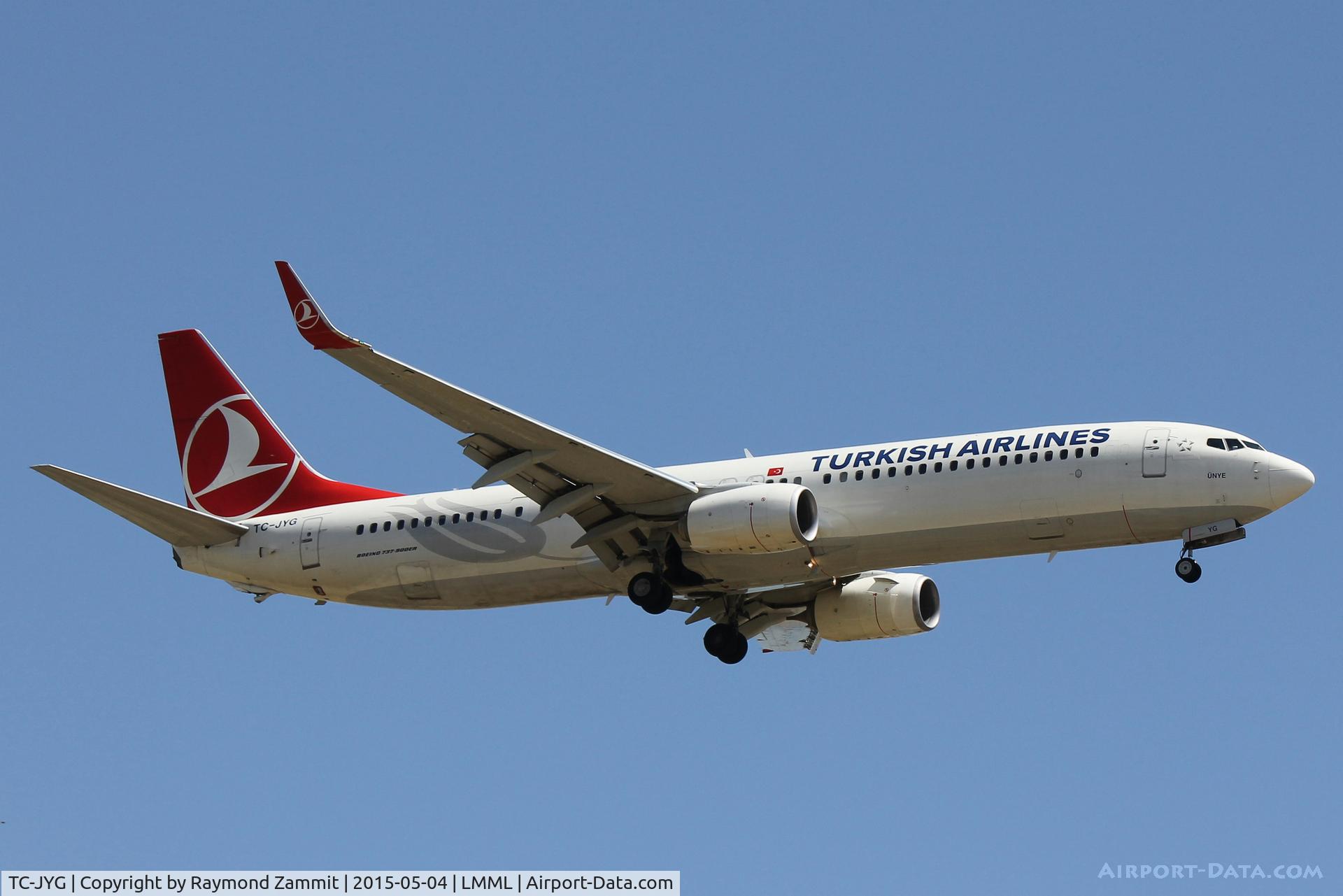 TC-JYG, 2012 Boeing 737-9F2/ER C/N 40983, B737-900 TC-JYG Turkish Airlines