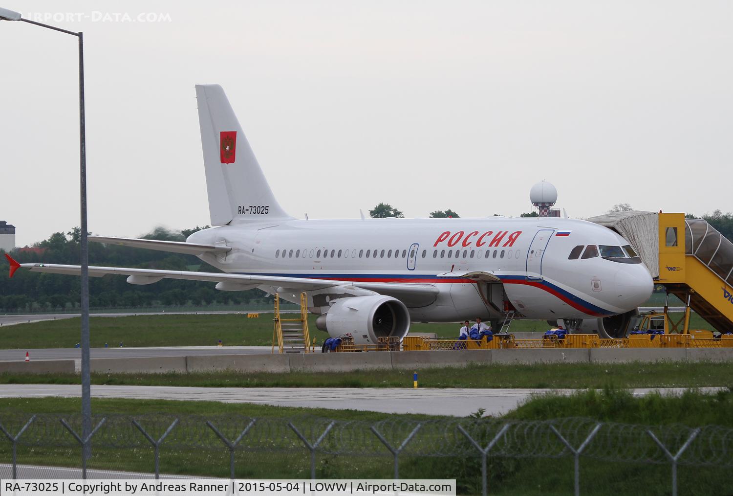 RA-73025, 2009 Airbus A319-115CJ C/N 4024, Rossiya Special Flight Detachment A319