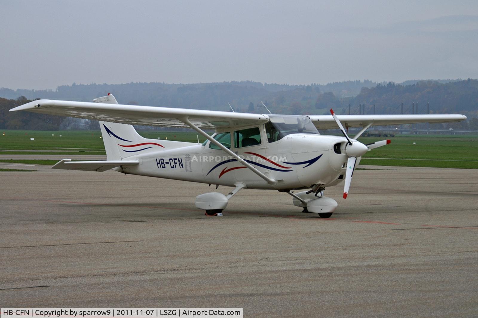 HB-CFN, 1981 Reims F172P C/N 2113, After a new engine a new paint-scheme
