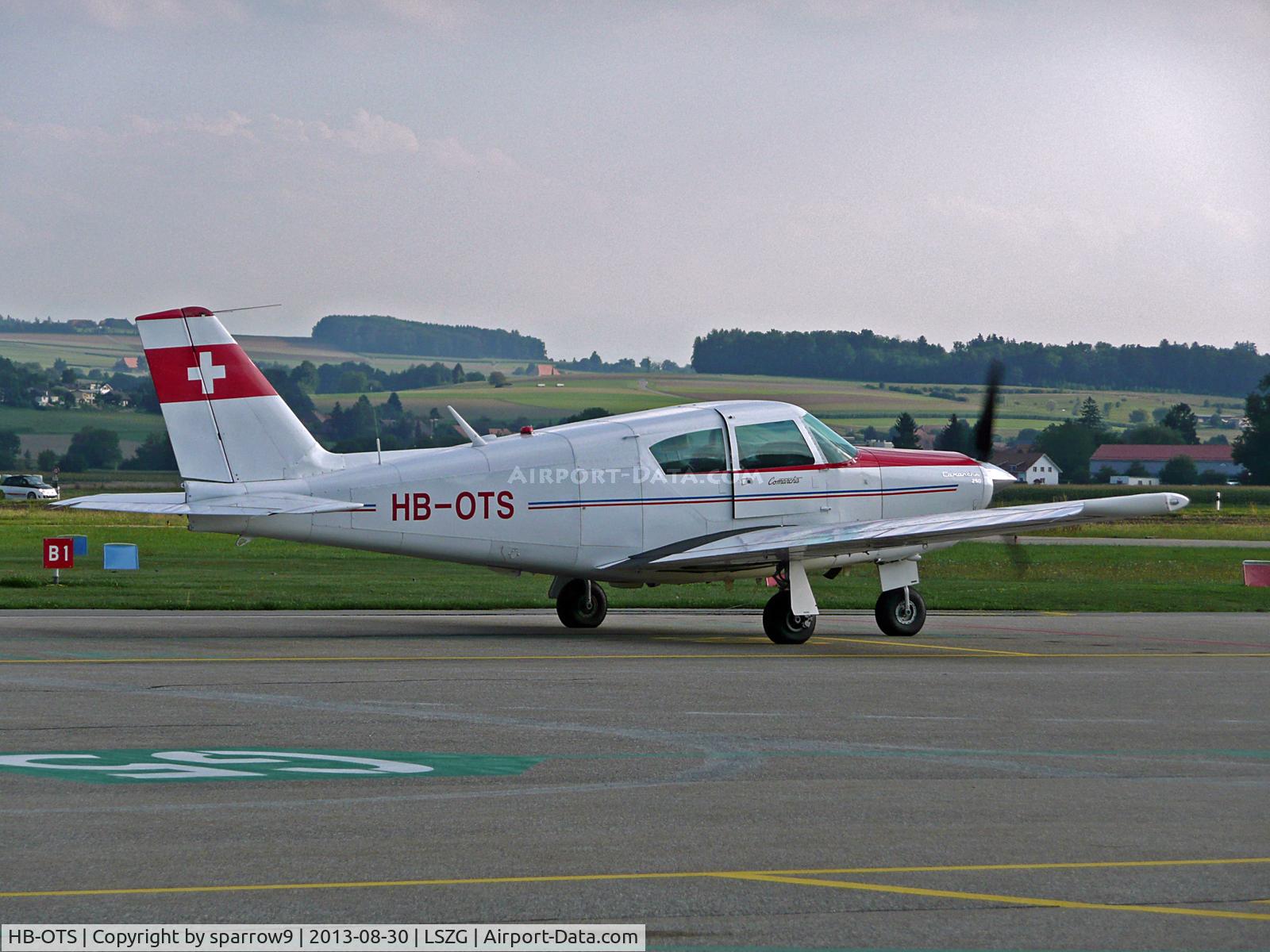 HB-OTS, 1960 Piper PA-24-250 Comanche C/N 24-2320, start-up