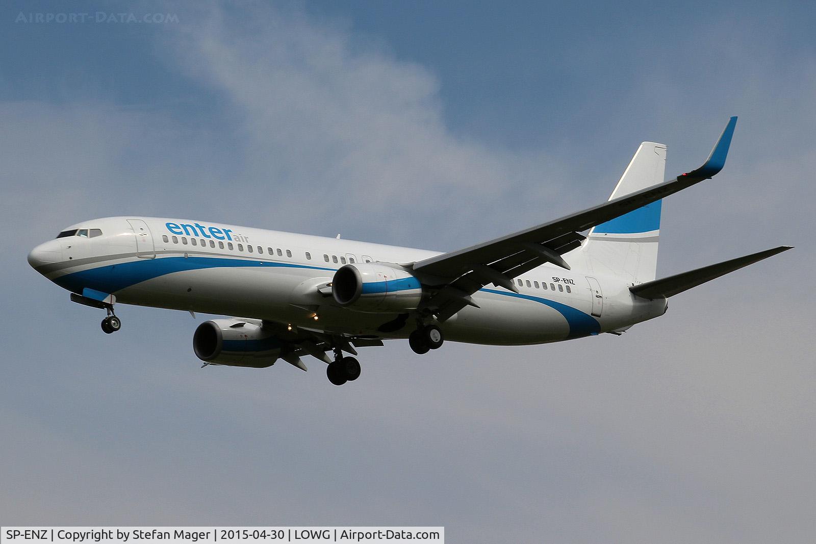 SP-ENZ, 1998 Boeing 737-85F C/N 28823, Enter Air B737-800W @GRZ