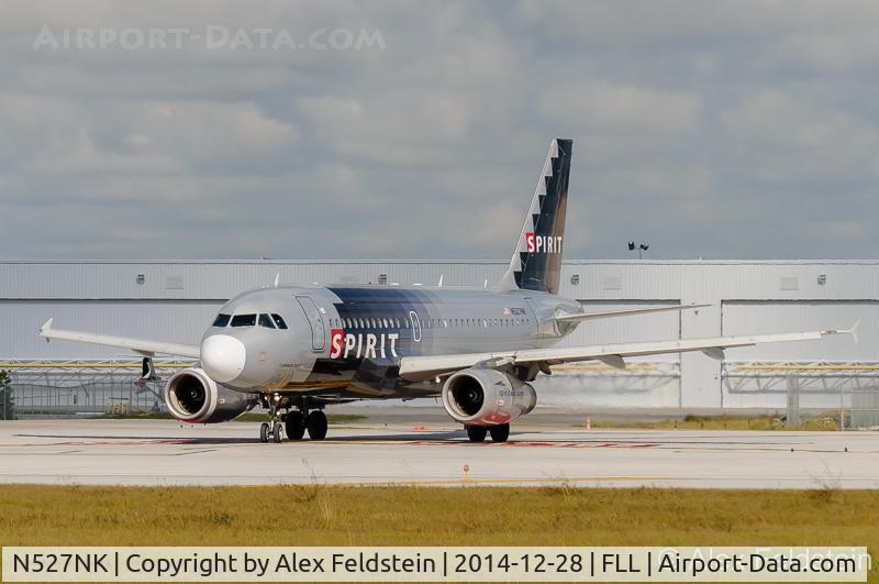 N527NK, 2007 Airbus A319-132 C/N 2978, Ft. Lauderdale