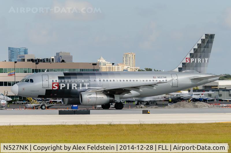 N527NK, 2007 Airbus A319-132 C/N 2978, Ft. Lauderdale