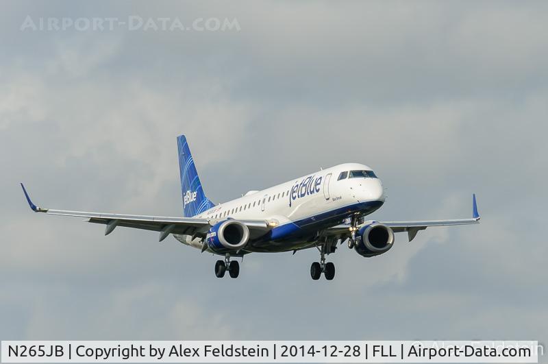 N265JB, 2006 Embraer ERJ-190-100 IGW 190AR C/N 19000049, Ft. Lauderdale