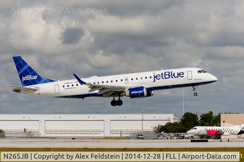 N265JB, 2006 Embraer ERJ-190-100 IGW 190AR C/N 19000049, Ft. Lauderdale