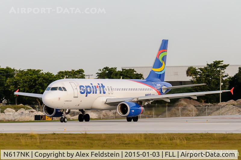 N617NK, 2012 Airbus A320-232 C/N 5387, Ft. Lauderdale