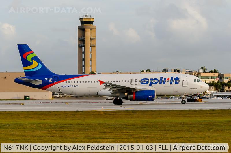 N617NK, 2012 Airbus A320-232 C/N 5387, Ft. Lauderdale