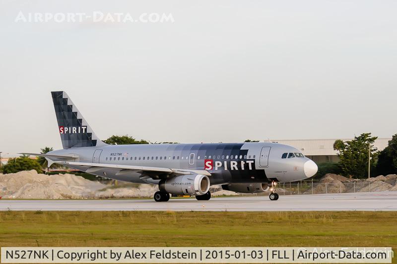 N527NK, 2007 Airbus A319-132 C/N 2978, Ft. Lauderdale