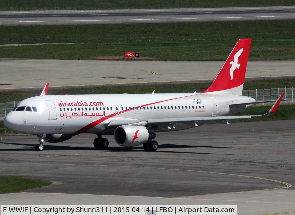 F-WWIF, 2015 Airbus A320-214 C/N 6553, C/n 6553 - To be A6-AOI
