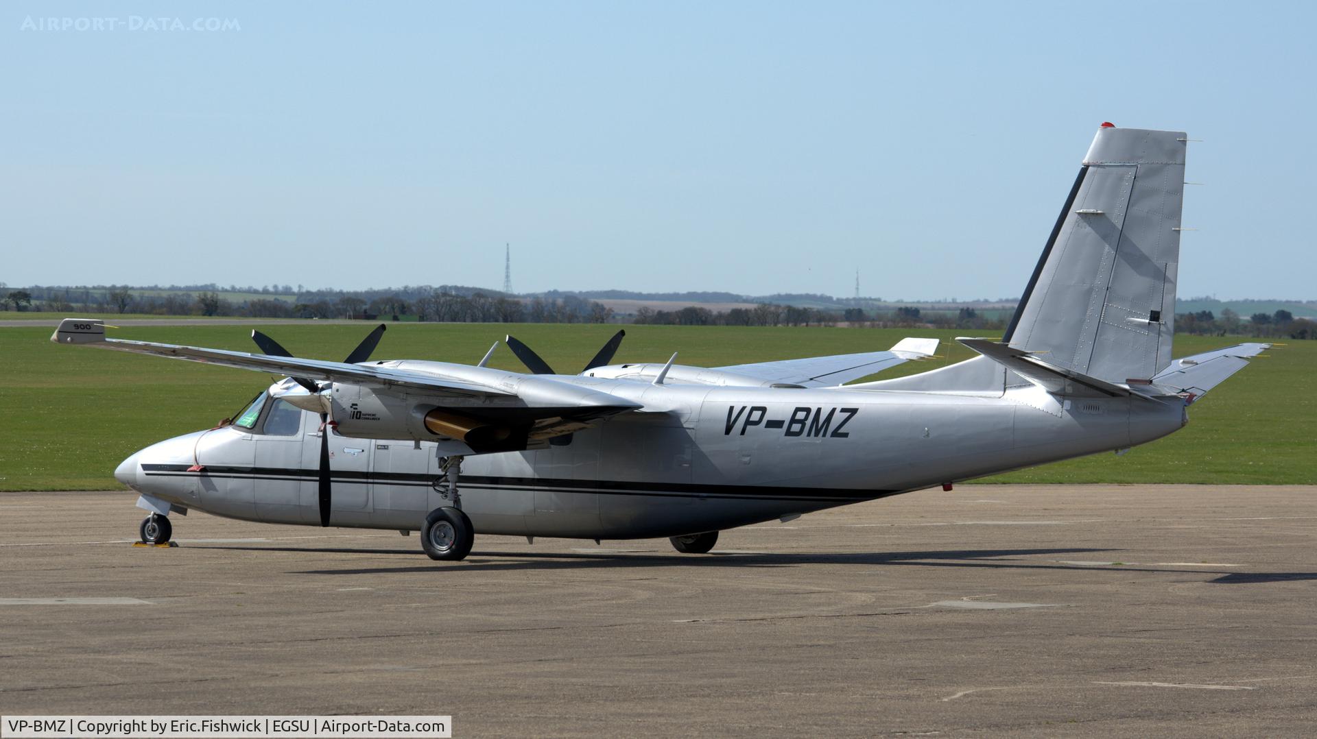 VP-BMZ, 1984 Gulfstream Aerospace 690D Commander C/N 15033, 1. VP-BMZ visiting Duxford Airfield.
