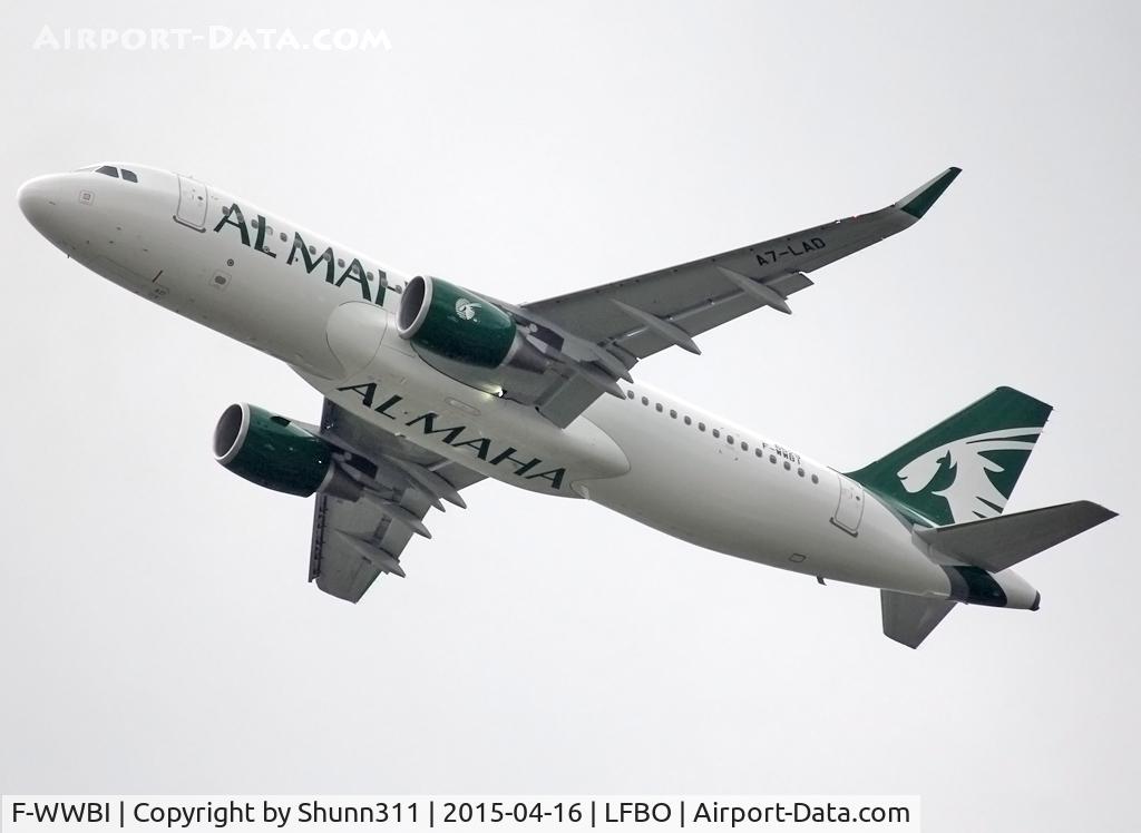 F-WWBI, 2015 Airbus A320-214 C/N 6529, C/n 6529 - To be A7-LAD