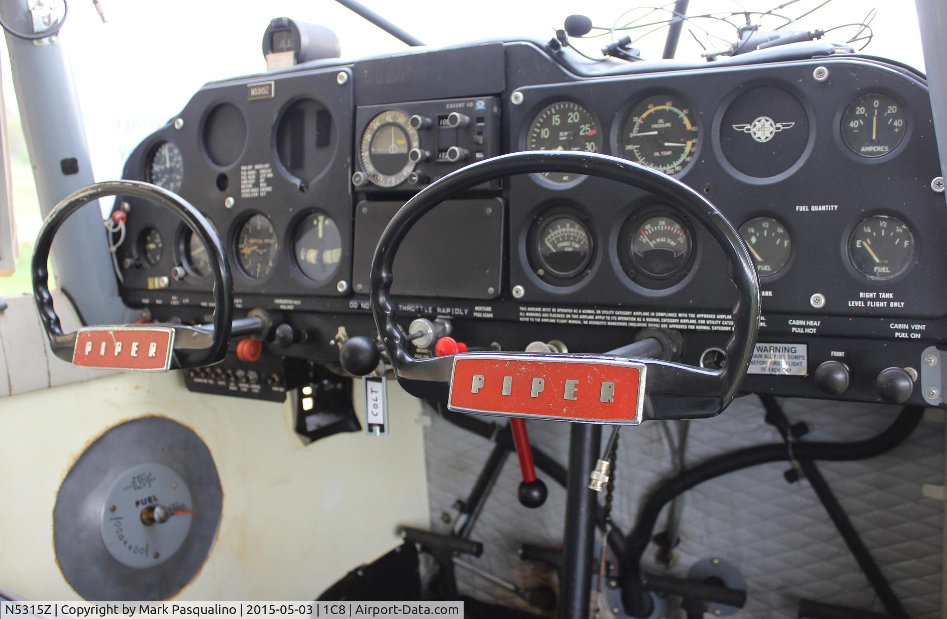 N5315Z, 1961 Piper PA-22-108 Colt C/N 22-9019, Piper PA-22-108