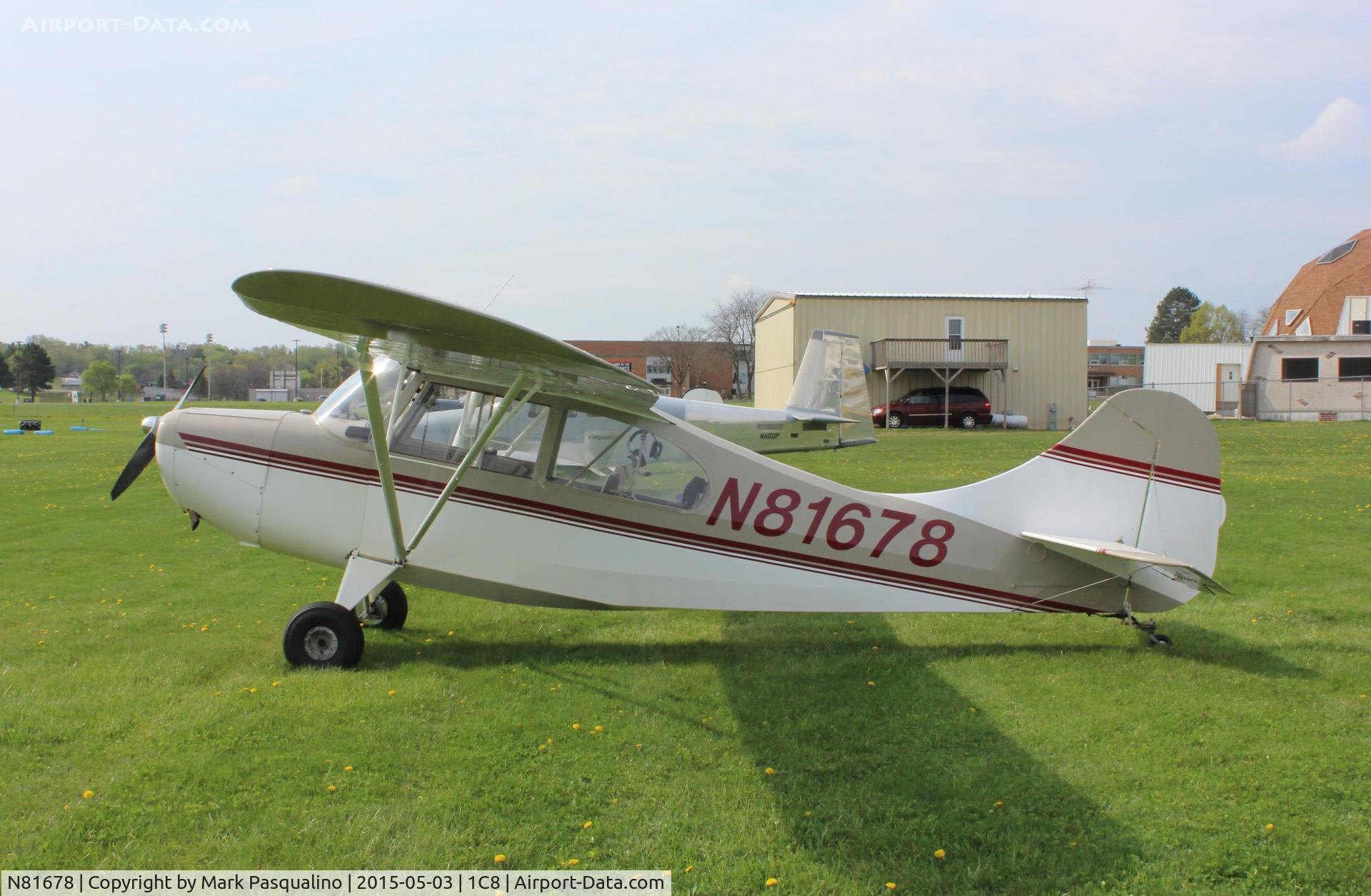 N81678, 1945 Aeronca 7AC Champion C/N 7AC-297, Aeronca 7AC