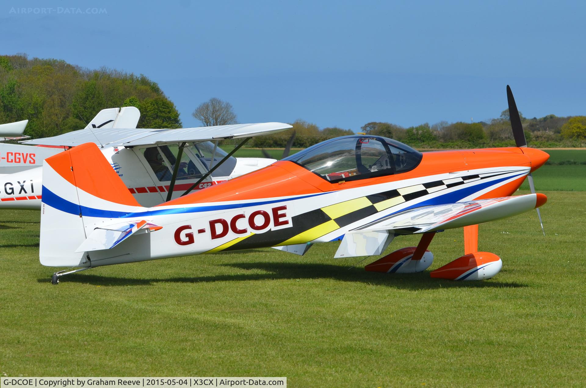 G-DCOE, 2014 Vans RV-6 C/N PFA 181-13280, Parked at Northrepps.