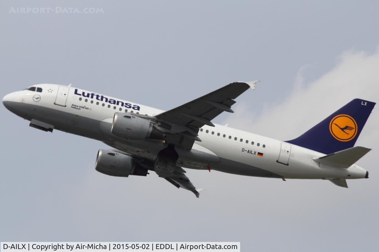 D-AILX, 1998 Airbus A319-114 C/N 860, Lufthansa, Airbus A319-114, CN: 860, Name: Fellbach