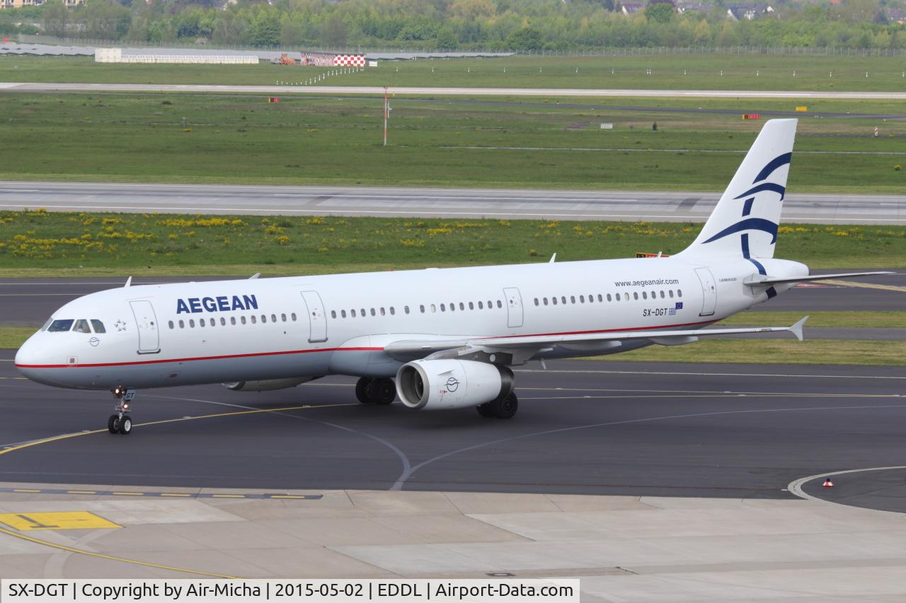 SX-DGT, 2001 Airbus A321-231 C/N 1433, Aegean Airlines, Airbus A321-231, CN: 1433