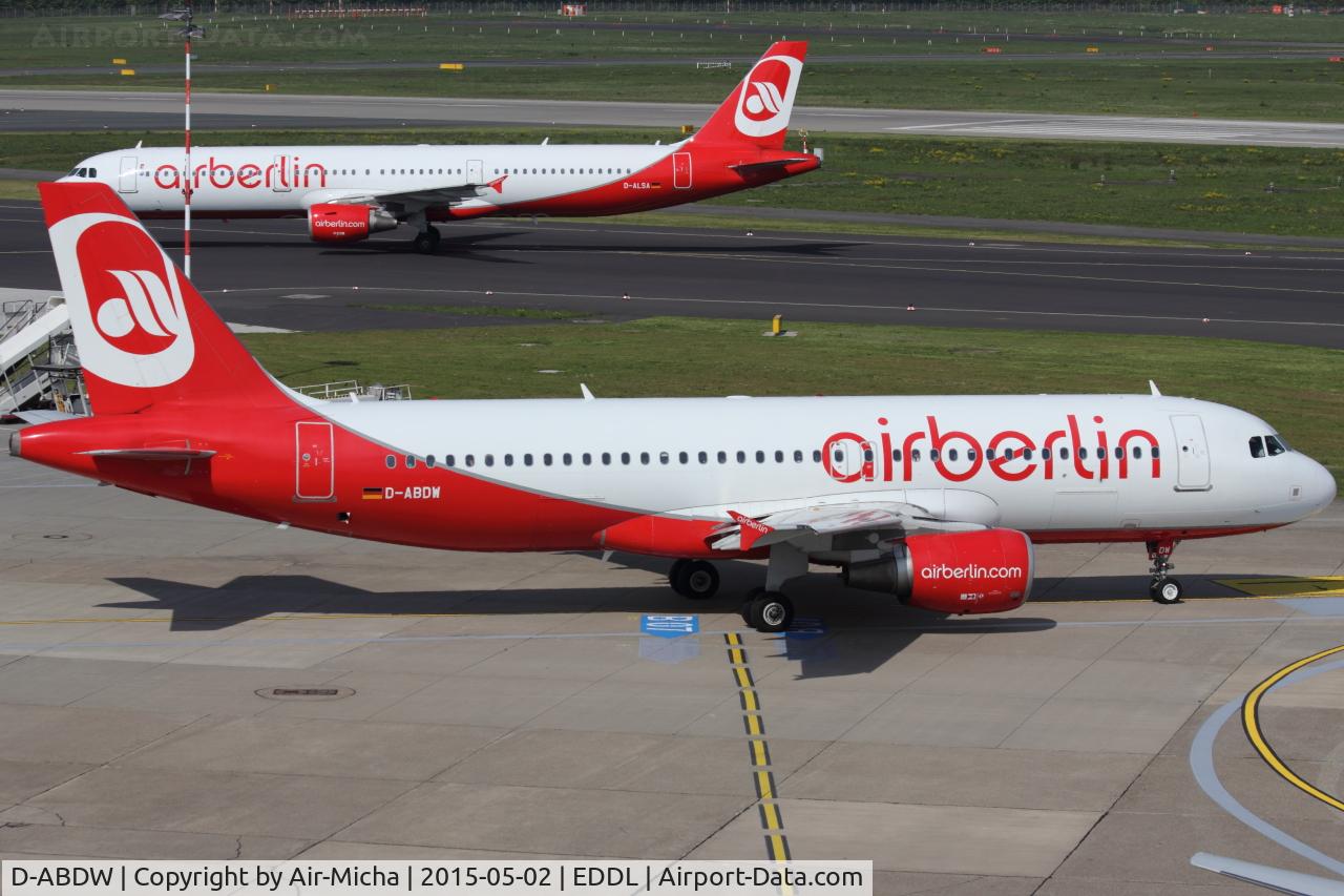 D-ABDW, 2009 Airbus A320-214 C/N 3945, Air Berlin, Airbus A320-214, CN: 3945