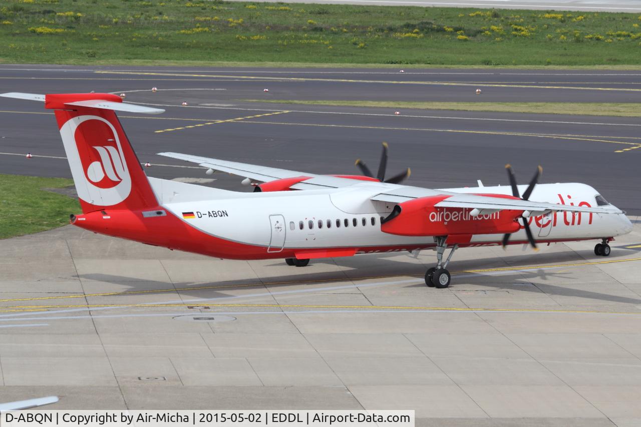 D-ABQN, 2006 De Havilland Canada DHC-8-402 Dash 8 C/N 4124, LGW, De Havilland DHC-8-402 Dash 8, CN: 4124