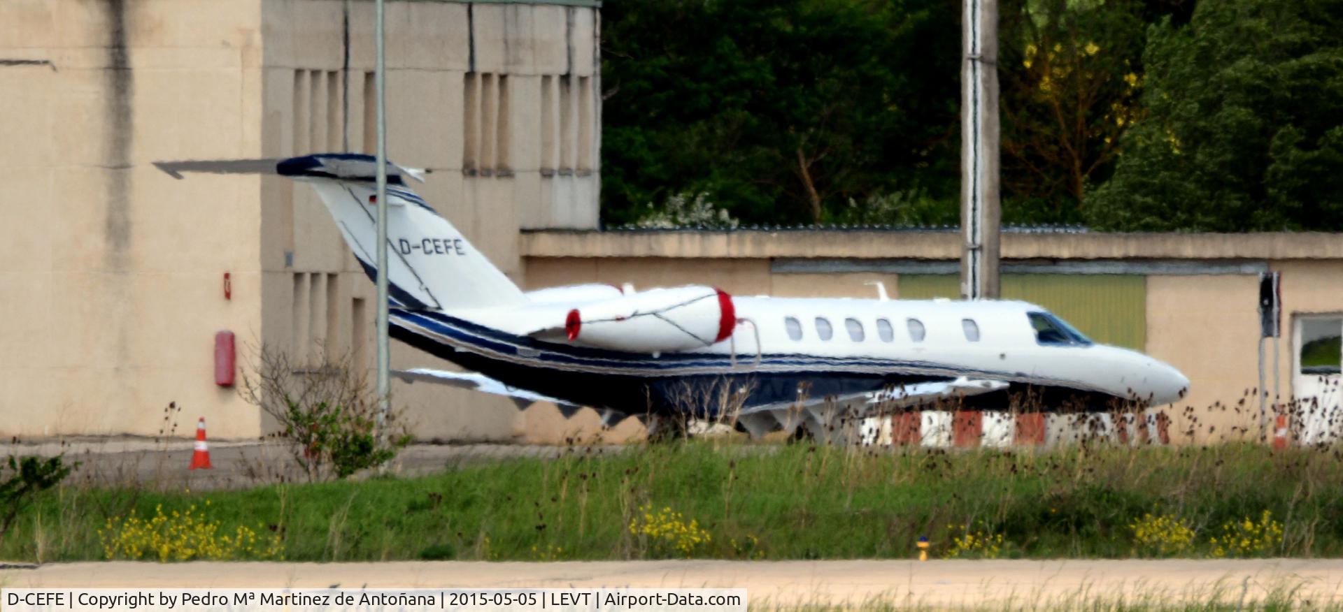 D-CEFE, 2014 Cessna 525C CitationJet CJ4 C/N 525C-0177, Foronda Vitoria-Gasteiz - España