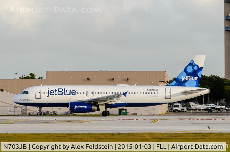 N703JB, 2008 Airbus A320-232 C/N 3381, Ft. Lauderdale