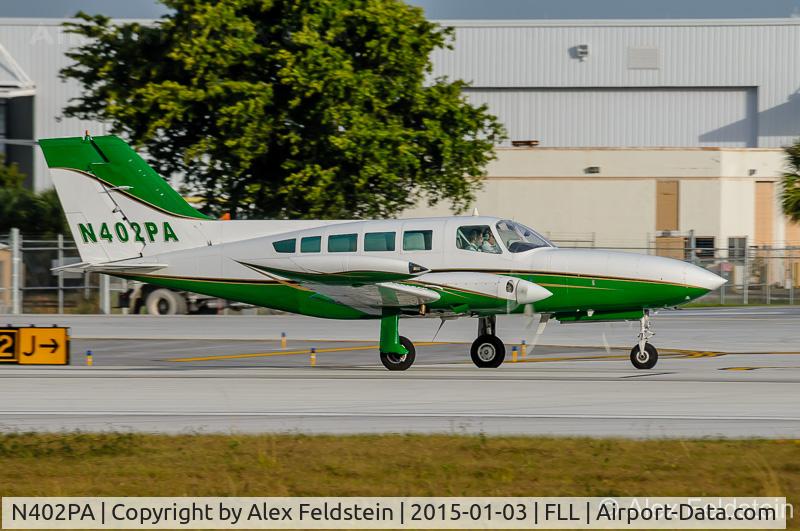 N402PA, 1973 Cessna 402B C/N 402B0329, Ft. Lauderdale