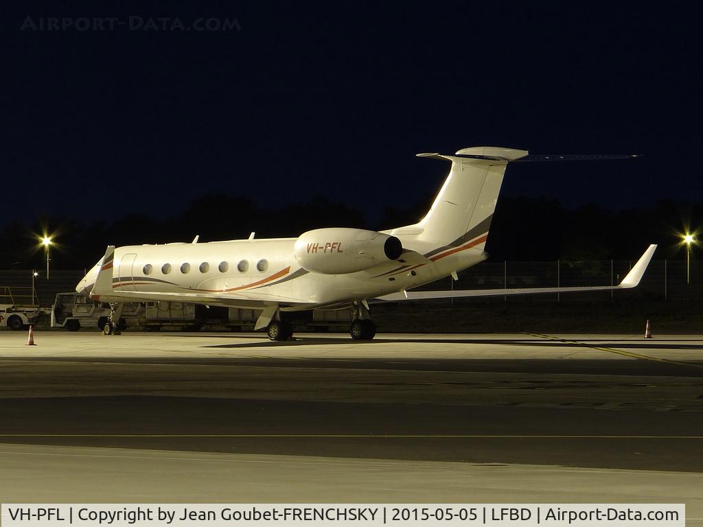 VH-PFL, Gulfstream Aerospace GV-SP (G550) C/N 5287, St Aerospace Engineering (Pacific Flight Services Pty Ltd)