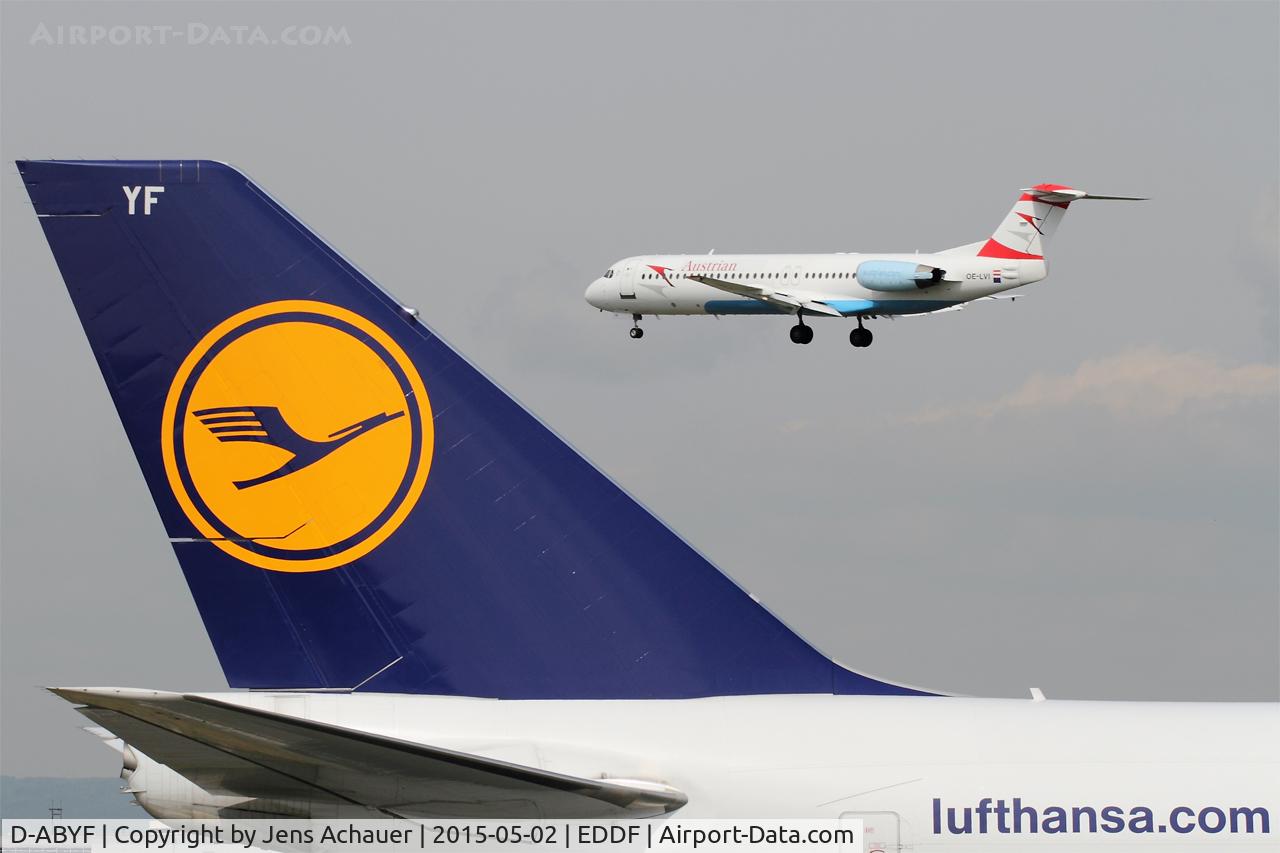 D-ABYF, 2012 Boeing 747-830 C/N 37830, Together with OE-LVI
