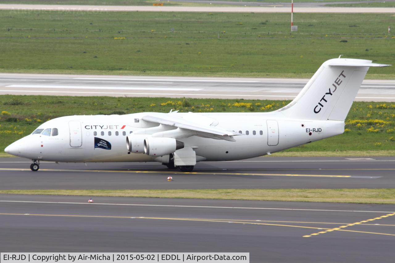 EI-RJD, 1998 BAE Systems Avro 146-RJ85 C/N E.2334, CityJet, Name: Valentia Island