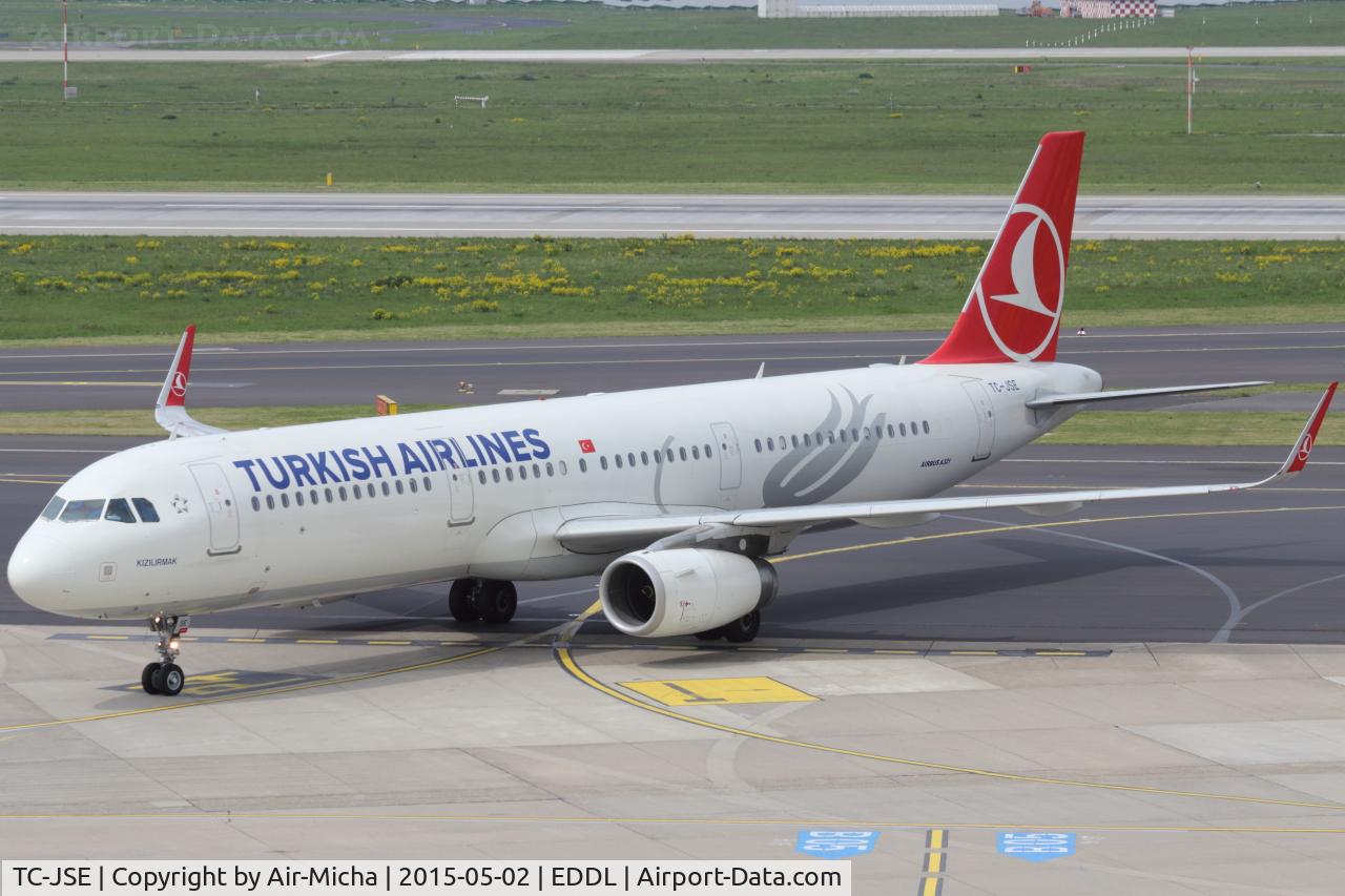 TC-JSE, 2012 Airbus A321-231 C/N 5450, Turkish Airlines, Airbus A321-231, CN: 5450