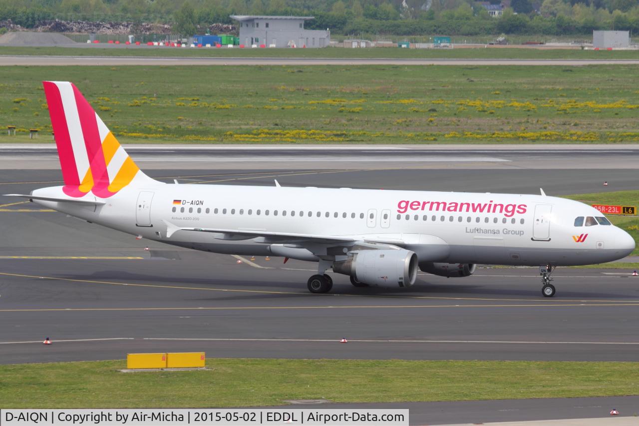 D-AIQN, 1991 Airbus A320-211 C/N 269, Germanwings, Airbus A320-211, CN: 269
