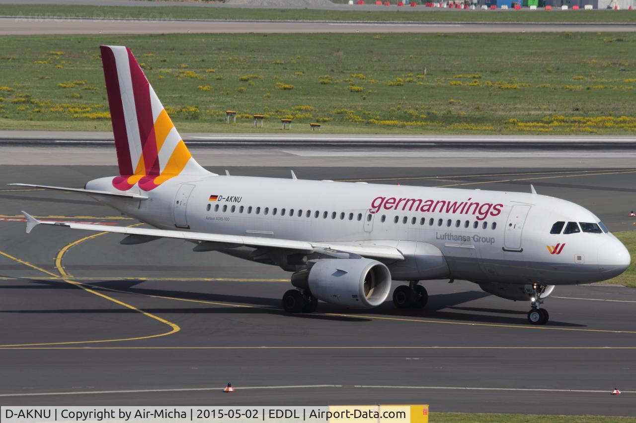 D-AKNU, 2005 Airbus A319-112 C/N 2628, Germanwings, Airbus A319-112, CN: 2628
