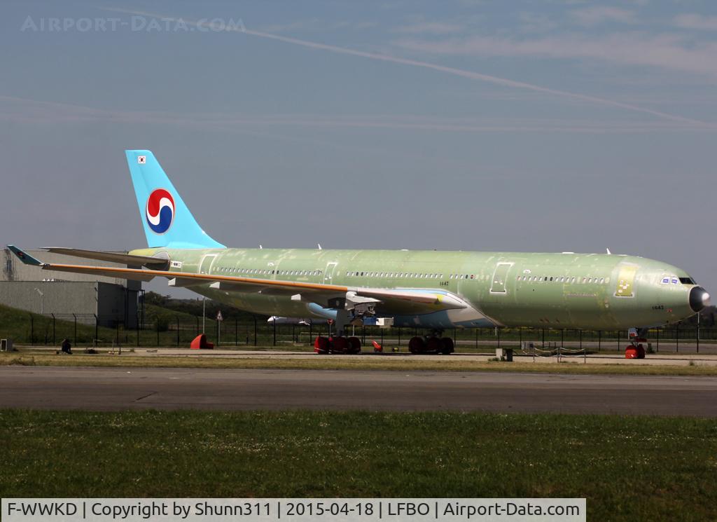 F-WWKD, 2015 Airbus A330-323 C/N 1647, C/n 1647 - For Korean Air Lines