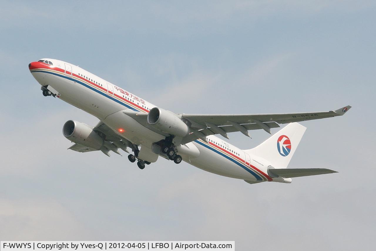 F-WWYS, 2012 Airbus A330-243 C/N 1303, Airbus A330-243, Take off rwy 32R, Toulouse Blagnac Airport (LFBO-TLS)