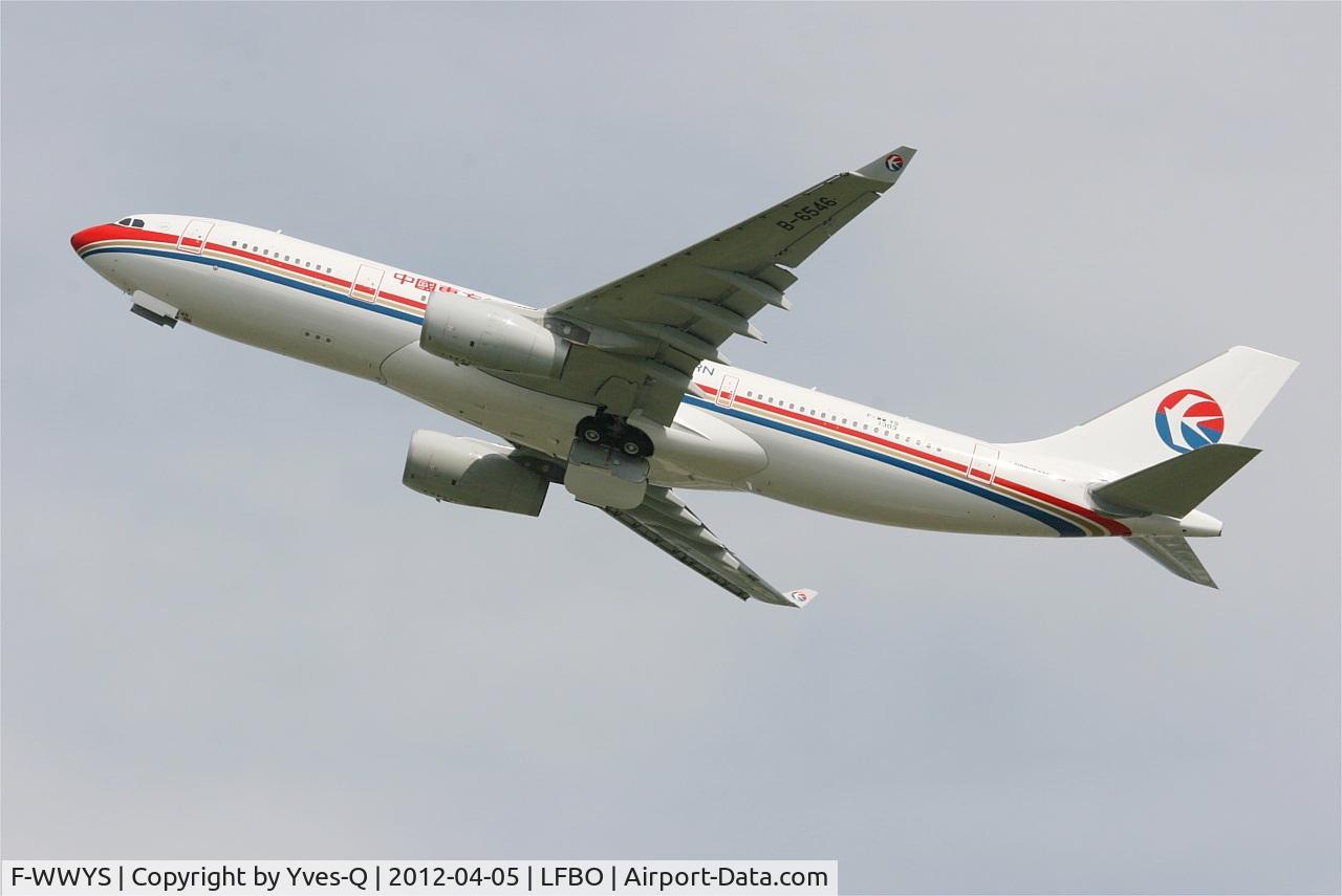 F-WWYS, 2012 Airbus A330-243 C/N 1303, Airbus A330-243, Take off rwy 32R, Toulouse Blagnac Airport (LFBO-TLS)