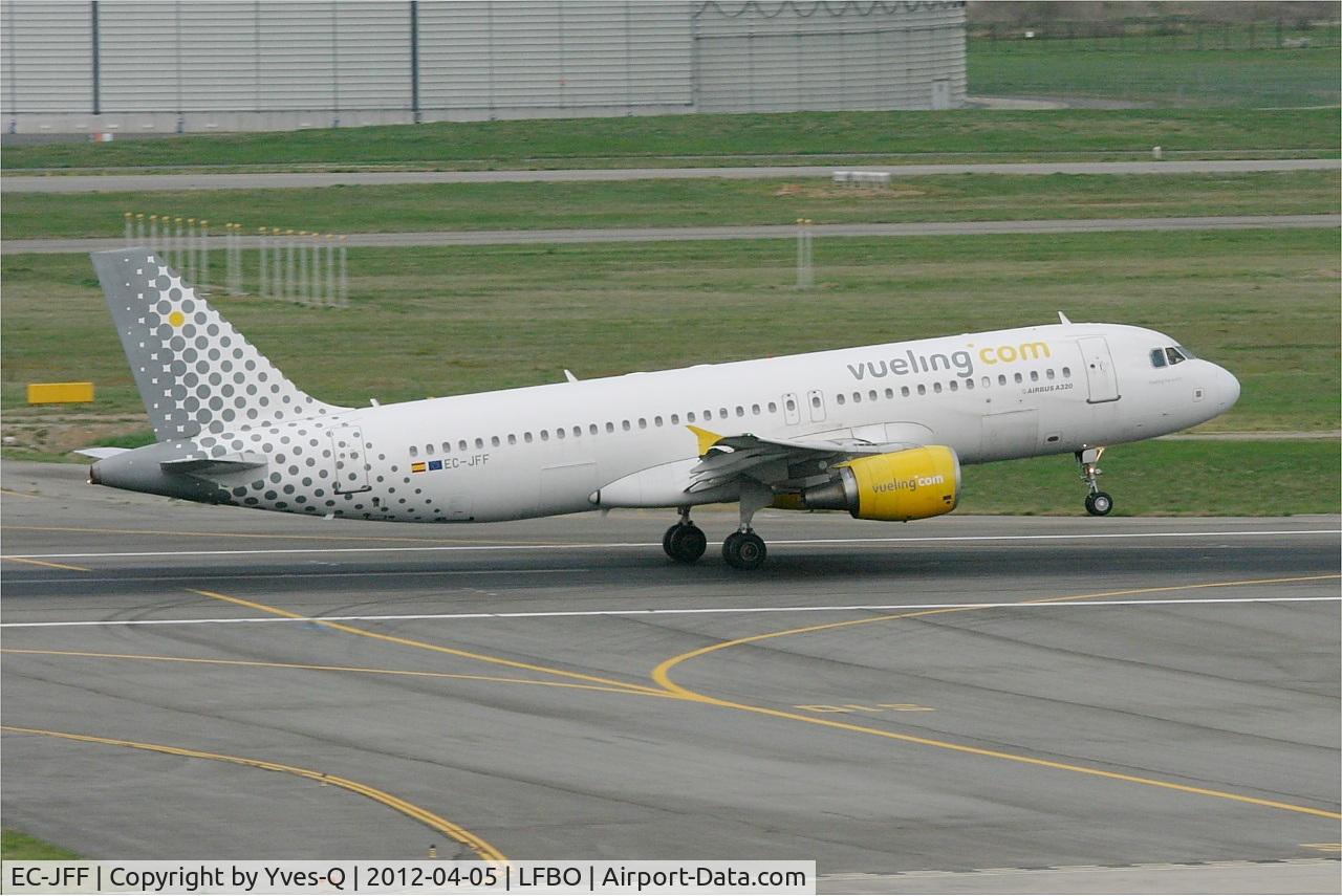 EC-JFF, 2005 Airbus A320-214 C/N 2388, Airbus A320-214, Landing rwy 14R, Toulouse-Blagnac Airport (LFBO-TLS)