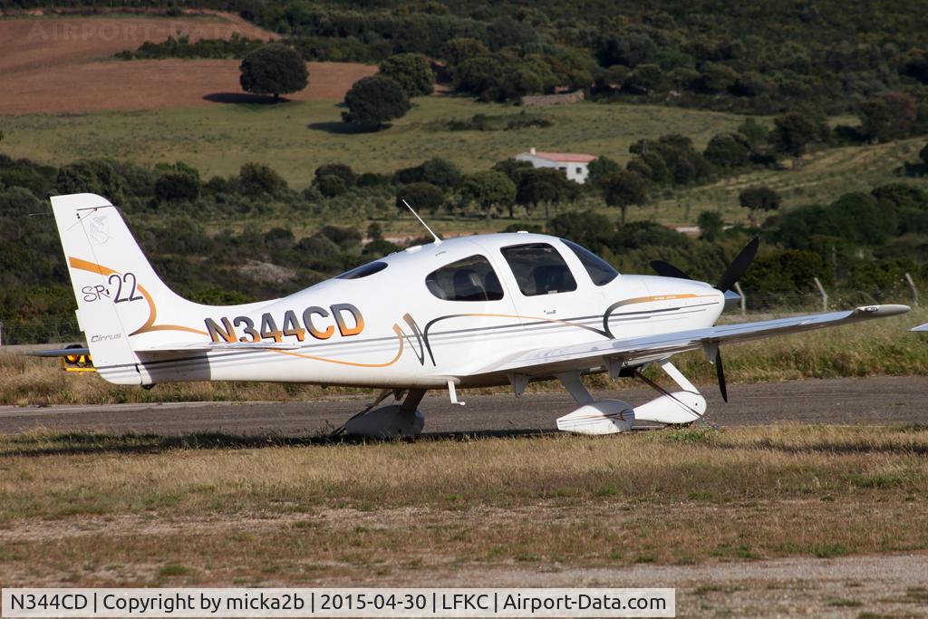 N344CD, 2002 Cirrus SR22 C/N 0156, Parked