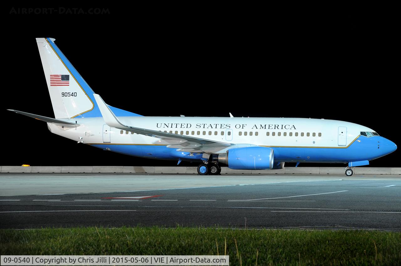 09-0540, 2010 Boeing C-40C Clipper (737-7BC BBJ) C/N 40706, United States of America - US Air Force (USAF)