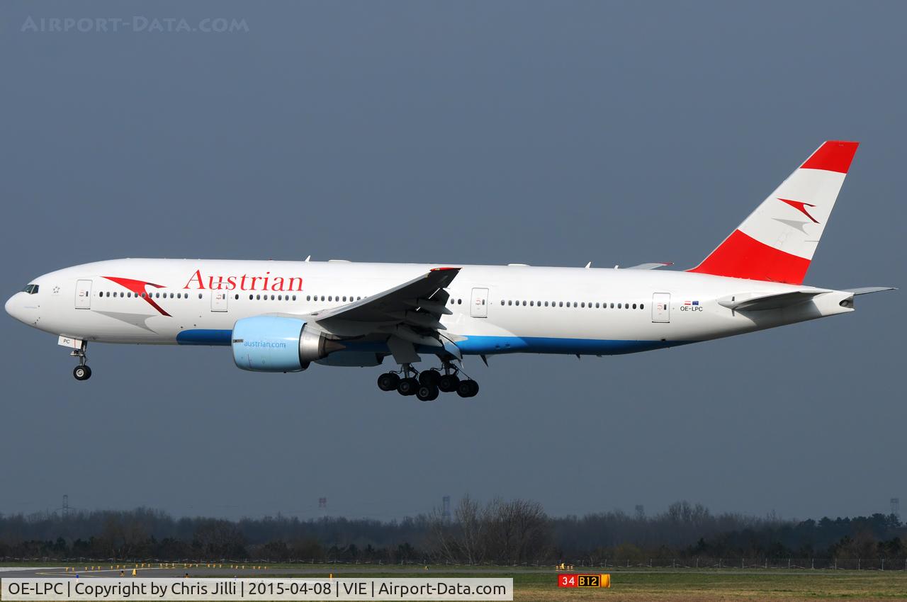 OE-LPC, 2002 Boeing 777-2Z9/ER C/N 29313, Austrian Airlines