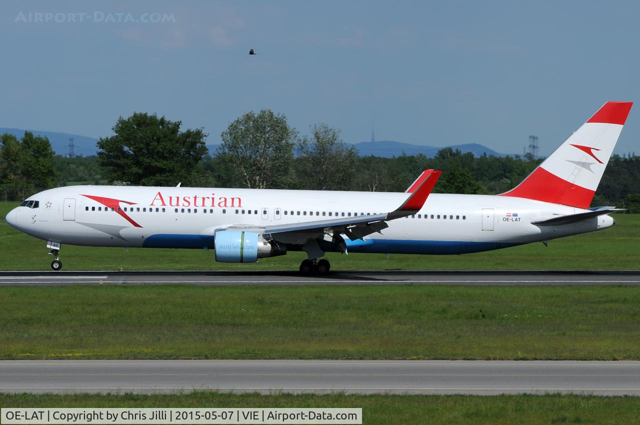 OE-LAT, 1991 Boeing 767-31A C/N 25273, Austrian Airlines