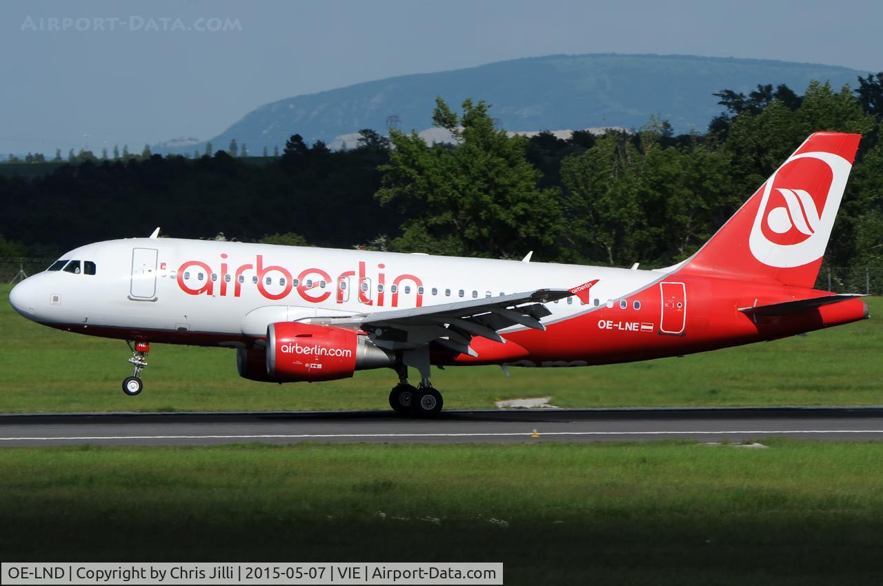 OE-LND, 2008 Airbus A319-112 C/N 3689, NIKI (Air Berlin)